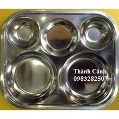 Khay phần/ khay cơm inox 5N TL
