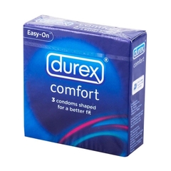 Bao cao su Durex Comfort, Hộp 3 cái