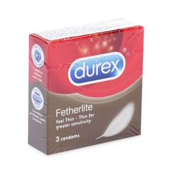 Bao cao su Durex Fetherlite, Hộp 3 cái