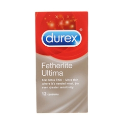 Bao cao su Durex Fetherlite Ultima, Hộp 12 cái