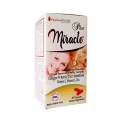 Bổ sung Collagen Miracle Plus Vitamins For Life, Hộp 60 viên