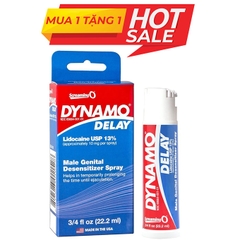 Chai xịt kéo dài thời gian quan hệ Dynamo Delay USA, Chai 22.2 ml