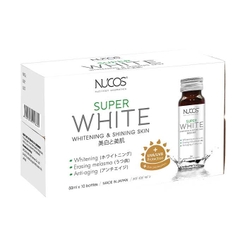 Collagen dạng nước Nucos Super White, Hộp 10 lọ x 50ml