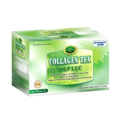 Collagen Tex diệp lục làm đẹp da, Hộp 30 gói