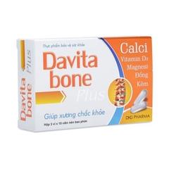 Davita Bone Plus 750mg, Hộp 30 viên