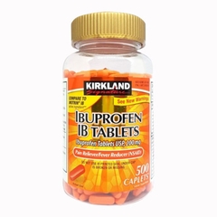 Viên uống hỗ trợ giảm đau Kirkland Ibuprofen IB Tablets 200mg, Hộp 500 viên