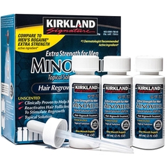 Dung dịch hỗ trợ mọc râu, tóc Kirkland Minoxidil Extra Strength For Men, Hộp 6 lọ 60ml
