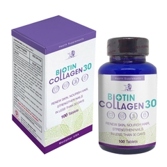 Mediphar USA Biotin Collagen 30, Chai 30 viên