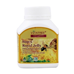 Sữa ong chúa Vitatree Super Royal Jelly, Lọ 100 viên