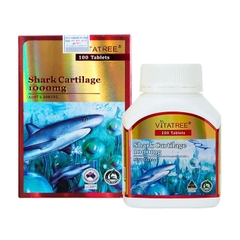 Sụn cá mập Vitatree Shark Cartilage 1000mg, Hộp