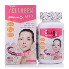 Viên uống đẹp da Super Collagen Q10, Hộp 100 viên