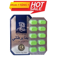 Thuốc cường dương Ngựa Thái 7000mg, Hộp 10 viên