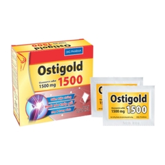 Viên uống Ostigold 1500mg DHG, Hộp 24 gói