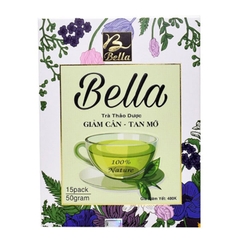 Trà giảm cân Bella, Hộp 15 gói