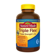 Nature Made Triple Flex Triple Strength + D3, Chai 200 viên