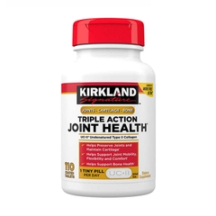 Viên uống bổ khớp Kirkland Triple Action Joint Health, Hộp 110 viên