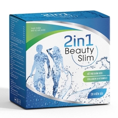 Viên uống giảm cân Beauty Slim 2in1, Hộp 28 viên sủi