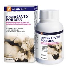 Vitahealth Power Oats For Men, Hộp 30 viên