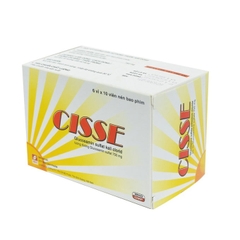 Xương khớp Cisse 750mg, Hộp 60 viên