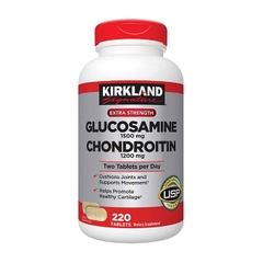 Viên uống bổ khớp Kirkland Glucosamine 1500mg & Chondroitin 1200mg, Hộp 220 viên