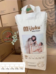 Mijuku - Combo 02 bịch tã quần cao cấp Mijuku size XXXL 100 miếng (trên 18kg)