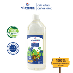 Dầu dừa tinh khiết Premium Organic VIETCOCO - 250ml