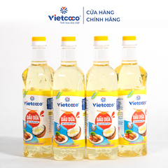 Dầu dừa cooking oil VIETCOCO - chai 1 Lít
