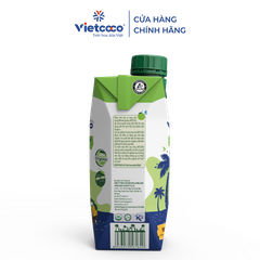 Sữa Dừa Premium Organic VIETCOCO - Hộp giấy 330ml