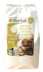 Bột mì hữu cơ T65 Markal 1kg (Protein >13%)