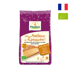 Bột làm bánh bông lan pha sẵn hữu cơ Primeal 300g