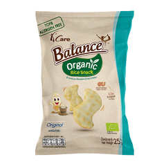 Bánh snack gạo hữu cơ vị truyền thống 4Care Balance 25g
