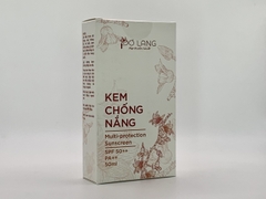 Kem chống nắng Pơ Lang SPF 50+, PA++ bảo vệ hoàn hảo cho làn da khỏe mạnh dưới ánh nắng mặt trời