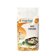 Ngô (bắp) nổ bỏng hữu cơ Markal 500g