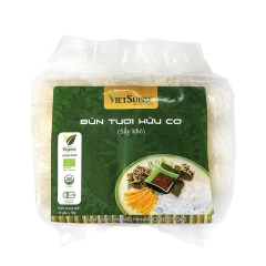 Bún tươi hữu cơ sấy khô Vietsuisse 70G (15 vắt/túi )