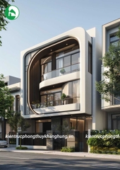 NHÀ PHỐ HIỆN ĐẠI VỚI THIẾT KẾ ĐỘC ĐÁO