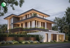 Villa 3 tầng hiện đại, đẳng cấp