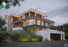 Villa 3 tầng hiện đại, đẳng cấp