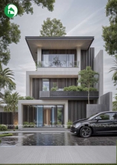 Biệt thự 3 tầng hiện đại