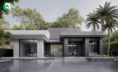 Villa 1 tầng sang trọng