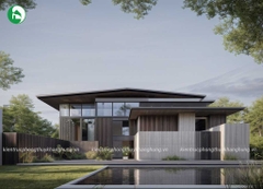 Villa 2 tầng mái Nhật