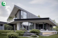 Villa 2 tầng kiến trúc độc đáo