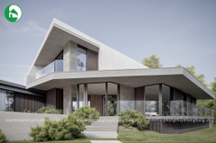Villa 2 tầng kiến trúc độc đáo