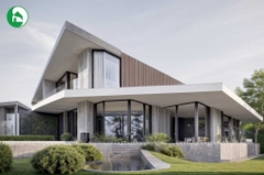 Villa 2 tầng kiến trúc độc đáo