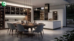Nội thất phòng bếp nhà chị Hoà - Hải Dương