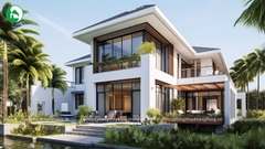 Nhà vườn 2 tầng thư giãn - Thái Nguyên
