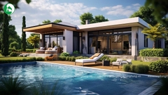 Villa 1 tầng - 2 phòng ngủ