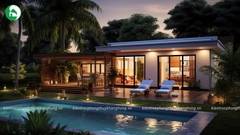 Villa 1 tầng cho gia đình
