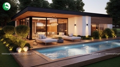 Ý tưởng villa 1 tầng
