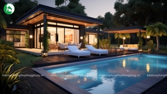 Ý tưởng villa 1 tầng