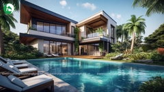 Biệt thự 2 tầng hiện đại